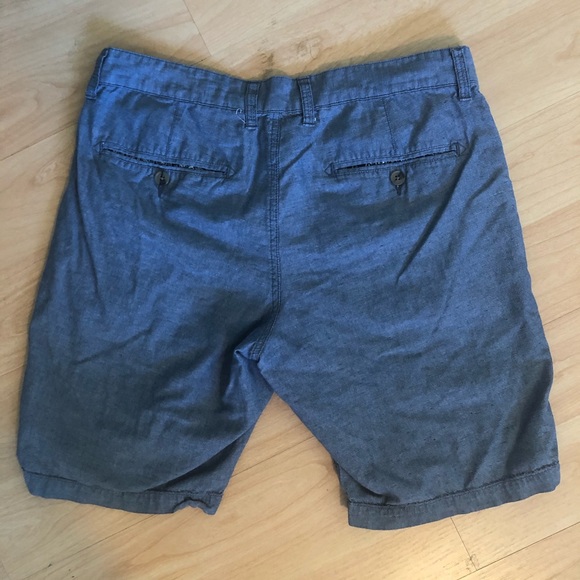 1901 | Blue Cotton Shorts - Picture 3 of 3